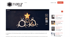 Desktop Screenshot of 3drf.com