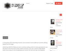 Tablet Screenshot of 3drf.com